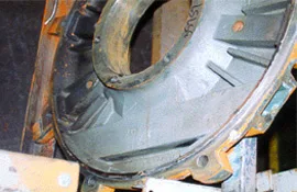 Figure 6 – Grease Outlet in End Cover